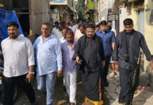 బస్తీల అభివృద్దే ధ్యేయంగా, ఎమ్మెల్యే శ్రీ గణేష్ పర్యటన.|