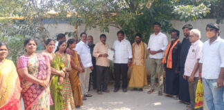 లబ్ధిదారులకు ముఖ్యమంత్రి సహాయనిధి చెక్కుల అందజేత.|