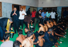 శ్రీగణేష్ ఫౌండేషన్ ఆధ్వర్యంలో అయ్యప్ప స్వాములకు అల్పాహార సేవ.|