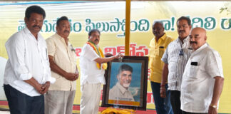 సీఎం చంద్రబాబు అవార్డుకు టీడీపీ శ్రేణుల సంబరం |