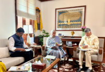 కేంద్ర ఆర్థిక మంత్రితో సీఎం చంద్రబాబు భేటీ |