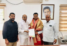 చిత్తారమ్మ జాతర ఏర్పాట్లపై ఎమ్మెల్యేను కలిసిన ఆలయ కమిటీ.|