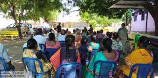 గ్రామీణ ప్రాంతాల్లో “రీసర్వే “రైతులకు అవగాహన సదస్సు