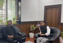 కంటోన్మెంట్ సీఈఓ తో ఎంఎల్ఏ శ్రీగణేష్ భేటీ.|