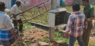 పుంగనూరు: మోటర్ కేబుల్ చోరీ |