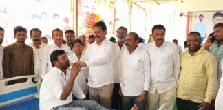 గూడూరి ఎరిక్షన్ బాబు ఆధ్వర్యంలో నారా లోకేష్ జన్మదిన వేడుకలు