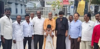 అయ్యప్ప స్వామి దర్శించుకున్న జడ్పీ చైర్మన్