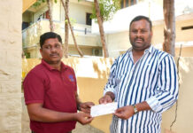 రాయచోటి అన్న క్యాంటీన్ల నిర్వహణకు విరాళం