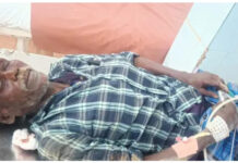 మదనపల్లిలో రోడ్డు ప్రమాదం గుర్తు తెలియని వ్యక్తికి తీవ్ర గాయాలు