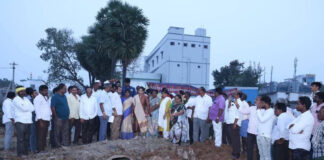 దర్శిలో జోముకాలువ నిర్మాణంపై అధికారులతో సమీక్ష |