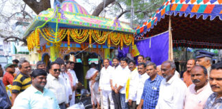 ముత్యాలపేటలో సీసీ రోడ్డు, డ్రైనేజీ శంకుస్థాపన|