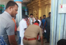 బోయకొండ గంగమ్మను దర్శించుకున్న పోలీసు ఉన్నతాధికారులు.