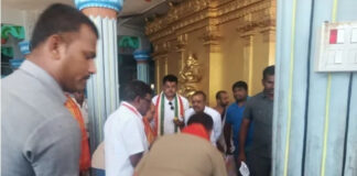 బోయకొండ గంగమ్మను దర్శించుకున్న పోలీసు ఉన్నతాధికారులు.