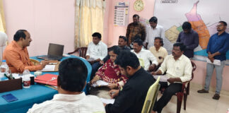 రాజకీయ పార్టీల తో ఆర్డీవో సమావేశం