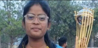 జాతీయ షూటింగ్ బాల్ పోటీల్లో బ్లెస్సీకి స్వర్ణం