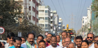 మైనంపల్లి కృషితో రోడ్డు అభివృద్ధి పనులకు శ్రీకారం