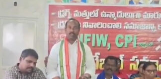 డ్రగ్స్ నిర్మూలనకు ప్రభుత్వం కఠిన చర్యలు తీసుకోవాలి: రెడ్డి సాహెబ్