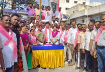 ఘనంగా బిఅర్ఎస్ అదినేత, మాజీ ముఖ్యమంత్రి కెసిఅర్ జన్మదిన వేడుకలు. |