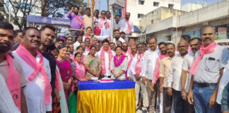 ఘనంగా బిఅర్ఎస్ అదినేత, మాజీ ముఖ్యమంత్రి కెసిఅర్ జన్మదిన వేడుకలు. |