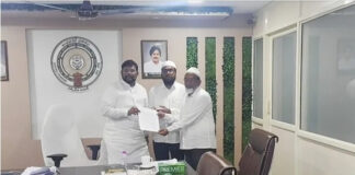 పుంగనూరు: మసీదు కమిటీకి నియామక పత్రాల అందజేత