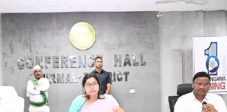 పదో తరగతిలో 100% ఫలితాలే లక్ష్యం : నిర్మల్ కలెక్టర్