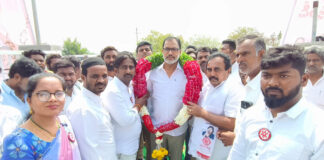 పార్టీ బలోపేతమే లక్ష్యం: నాగభూషణ్ ఆధ్వర్యంలో సభ్యత్వ నమోదు.