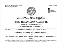 మూసీ ప్రక్షాళనలో కీలక అడుగు: 10 వేల ఇళ్లు, 3,200 ఎకరాల సేకరణకు గెజిట్ విడుదల!