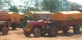 సిటీ శివారు ప్రాంతల్లో నీటి ట్యాంకర్లు కు బలే గిరాకి