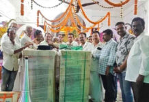 చక్రధర పెరుమాళ్ దేవస్థానానికి మ్యూజిక్ సిస్టమ్ వితరణ