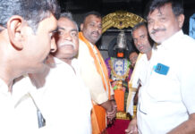 శ్రీ అభయాంజనేయ స్వామి వార్షిక తిరుణాల మహోత్సవంలో పాల్గొన్న మంత్రి మండిపల్లి రాంప్రసాద్ రెడ్డి