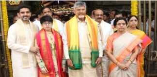 Chandrababu: తిరుమలలో మనవడితో సీఎం చంద్రబాబు.. భక్తులకు స్వయంగా అన్నప్రసాదం వడ్డన.