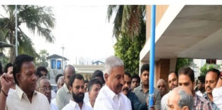 పుంగనూరు: వైసీపీ ఆవిర్భావ వేడుకలో పెద్దిరెడ్డి