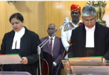 ఏపీ హైకోర్టు జడ్జిగా జస్టిస్ లిసా గిల్ ప్రమాణస్వీకారం.