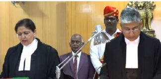 ఏపీ హైకోర్టు జడ్జిగా జస్టిస్ లిసా గిల్ ప్రమాణస్వీకారం.