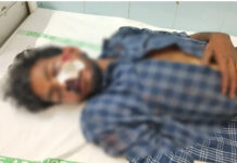 యువకుడి పై కత్తితో దాడి.