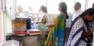 కేజీహెచ్ అన్నా క్యాంటీన్లో జివిఎంసి అధికారుల తనిఖీ.