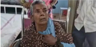 మదనపల్లె: అగ్ని ప్రమాదంలో వృద్ధురాలికి తీవ్ర గాయాలు.