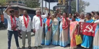 పుంగనూరు: అంగన్వాడీ కార్యకర్తలను అరెస్టు చేయడం దారుణం