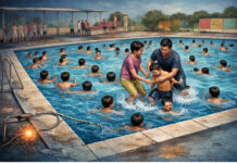 స్విమ్మింగ్ పూల్స్లో సరదా… భద్రతలో శూన్యం! ప్రాణాలకు ముప్పుగా మారుతున్న నిర్లక్ష్యం”|