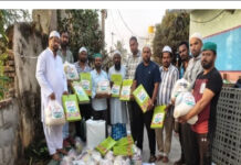 పుంగనూరు నియోజకవర్గం : కుల మతాలకతీతంగా నిత్యవసరాలు పంపిణీ