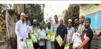 పుంగనూరు నియోజకవర్గం : కుల మతాలకతీతంగా నిత్యవసరాలు పంపిణీ