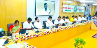 ఆంధ్రప్రదేశ్ కలెక్టర్ల సదస్సులు పాల్గొన్న మంత్రి రాంప్రసాద్ రెడ్డి