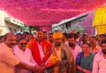 శ్రీరామ్ చినబాబు పుట్టినరోజు వేడుకల్లో పాల్గొన్న మంత్రి మండిపల్లి రాంప్రసాద్ రెడ్డి