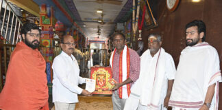 విజయవాడ ఇంద్రకీలాద్రి దుర్గమ్మకు భారీ విరాళం