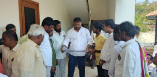 శ్రీ మల్లేశ్వర స్వామి ఆలయ భూమి పూజ: మంత్రి కుటుంబానికి ఆహ్వానం.