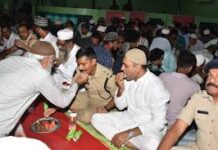 నిజామాబాద్.ఇఫ్తార్ విందులో సిపి |